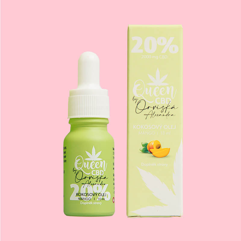 CBD olej 20 % mango